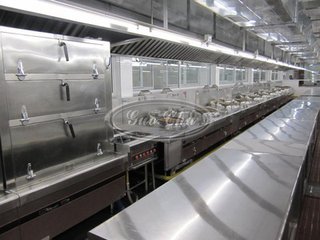 1700人工厂食堂厨房设备工程设计需要哪些功能间配置厨具？
